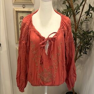 Free People Boho Top